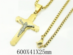 HY Wholesale Necklaces Stainless Steel 316L Jewelry Necklaces-HY09N1237HFF