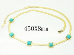 HY Wholesale Necklaces Stainless Steel 316L Jewelry Necklaces-HY09N1264HAA