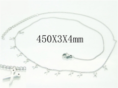 HY Wholesale Necklaces Stainless Steel 316L Jewelry Necklaces-HY25N0154HHA