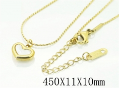 HY Wholesale Necklaces Stainless Steel 316L Jewelry Necklaces-HY09N1283OX