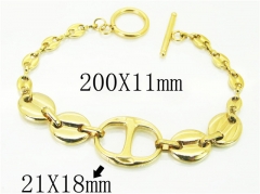HY Wholesale Bracelets 316L Stainless Steel Jewelry Bracelets-HY21B0369HNA