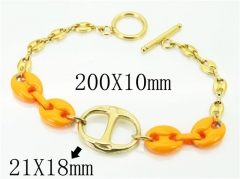 HY Wholesale Bracelets 316L Stainless Steel Jewelry Bracelets-HY21B0381HNQ