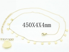 HY Wholesale Necklaces Stainless Steel 316L Jewelry Necklaces-HY25N0147HJS
