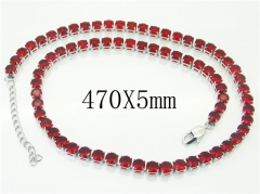 HY Wholesale Necklaces Stainless Steel 316L Jewelry Necklaces-HY59N0021HPS