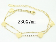 HY Wholesale Bracelets 316L Stainless Steel Jewelry Bracelets-HY25B0267HKX