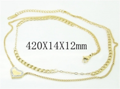 HY Wholesale Necklaces Stainless Steel 316L Jewelry Necklaces-HY32N0512HHE