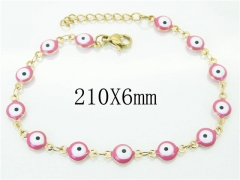 HY Wholesale Bracelets 316L Stainless Steel Jewelry Bracelets-HY53B0087KLT