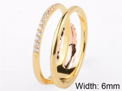 HY Wholesale 316L Stainless Steel Popular Rings-HY0064R081