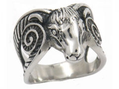 HY Wholesale 316L Stainless Steel Popular Rings-HY0065R286