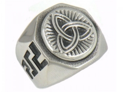 HY Wholesale 316L Stainless Steel Popular Rings-HY0065R097