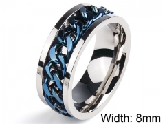 HY Wholesale Rings 316L Stainless Steel Popular Rings-HY0064R065