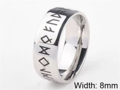 HY Wholesale Rings 316L Stainless Steel Popular Rings-HY0064R028