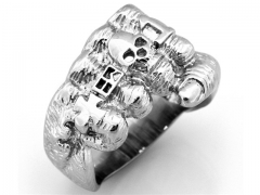 HY Wholesale 316L Stainless Steel Popular Rings-HY0065R439