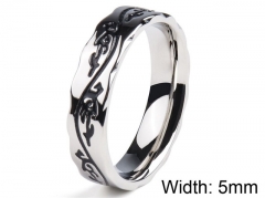 HY Wholesale Rings 316L Stainless Steel Popular Rings-HY0064R058
