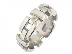 HY Wholesale 316L Stainless Steel Popular Rings-HY0065R182