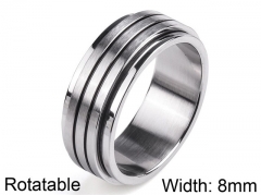 HY Wholesale 316L Stainless Steel Popular Rings-HY0064R050