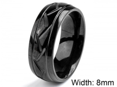 HY Wholesale Rings 316L Stainless Steel Popular Rings-HY0064R060