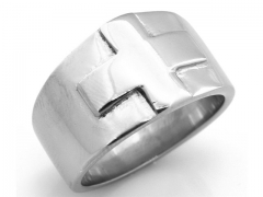 HY Wholesale 316L Stainless Steel Popular Rings-HY0065R415