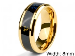 HY Wholesale Rings 316L Stainless Steel Popular Rings-HY0064R062