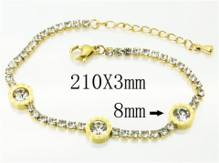 HY Wholesale Bracelets 316L Stainless Steel Jewelry Bracelets-HY32B0368HQQ