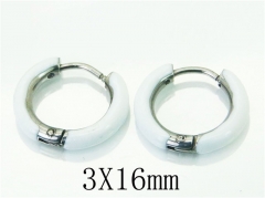 HY Wholesale Earrings 316L Stainless Steel Fashion Jewelry Earrings-HY70E0390JQ