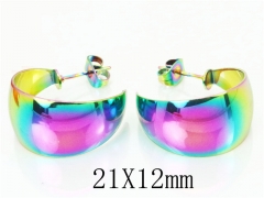 HY Wholesale Earrings 316L Stainless Steel Fashion Jewelry Earrings-HY70E0412LT