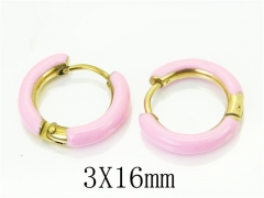 HY Wholesale Earrings 316L Stainless Steel Fashion Jewelry Earrings-HY70E0403JMR