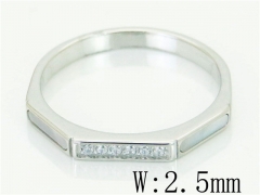 HY Wholesale Rings Stainless Steel 316L Rings-HY14R0721OX