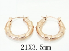 HY Wholesale Earrings 316L Stainless Steel Fashion Jewelry Earrings-HY70E0357LW