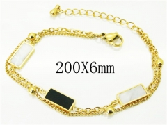 HY Wholesale Bracelets 316L Stainless Steel Jewelry Bracelets-HY32B0367HZL