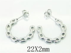 HY Wholesale Earrings 316L Stainless Steel Fashion Jewelry Earrings-HY70E0380KA
