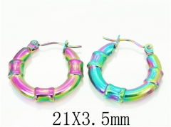 HY Wholesale Earrings 316L Stainless Steel Fashion Jewelry Earrings-HY70E0358LV