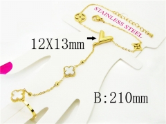 HY Wholesale Bracelets 316L Stainless Steel Jewelry Bracelets-HY32B0370HHL