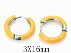 HY Wholesale Earrings 316L Stainless Steel Fashion Jewelry Earrings-HY70E0400JQ