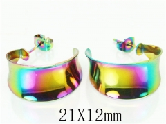 HY Wholesale Earrings 316L Stainless Steel Fashion Jewelry Earrings-HY70E0422LX