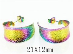 HY Wholesale Earrings 316L Stainless Steel Fashion Jewelry Earrings-HY70E0427LY