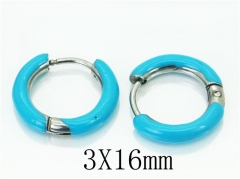 HY Wholesale Earrings 316L Stainless Steel Fashion Jewelry Earrings-HY70E0392JA