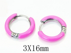 HY Wholesale Earrings 316L Stainless Steel Fashion Jewelry Earrings-HY70E0404JE