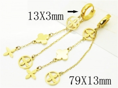 HY Wholesale Earrings 316L Stainless Steel Fashion Jewelry Earrings-HY32E0151PZ