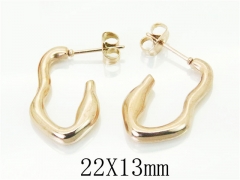 HY Wholesale Earrings 316L Stainless Steel Fashion Jewelry Earrings-HY70E0372LQ