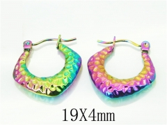HY Wholesale Earrings 316L Stainless Steel Fashion Jewelry Earrings-HY70E0363LE