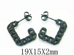 HY Wholesale Earrings 316L Stainless Steel Fashion Jewelry Earrings-HY70E0389LQ