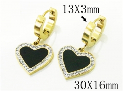 HY Wholesale Earrings 316L Stainless Steel Fashion Jewelry Earrings-HY32E0154PF