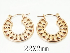 HY Wholesale Earrings 316L Stainless Steel Fashion Jewelry Earrings-HY70E0352LV