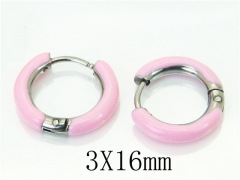 HY Wholesale Earrings 316L Stainless Steel Fashion Jewelry Earrings-HY70E0402JF