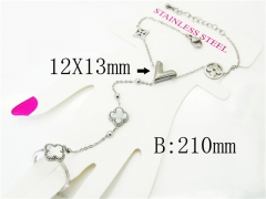 HY Wholesale Bracelets 316L Stainless Steel Jewelry Bracelets-HY32B0369HSS