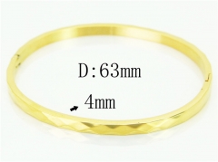 HY Wholesale Bangles Stainless Steel 316L Fashion Bangle-HY22B0622HNC