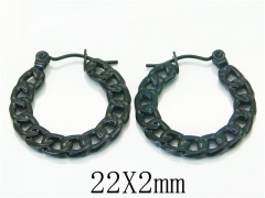 HY Wholesale Earrings 316L Stainless Steel Fashion Jewelry Earrings-HY70E0349LC