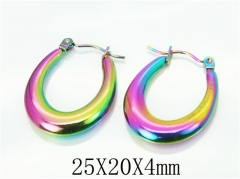 HY Wholesale Earrings 316L Stainless Steel Fashion Jewelry Earrings-HY70E0368LQ