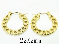 HY Wholesale Earrings 316L Stainless Steel Fashion Jewelry Earrings-HY70E0346LE